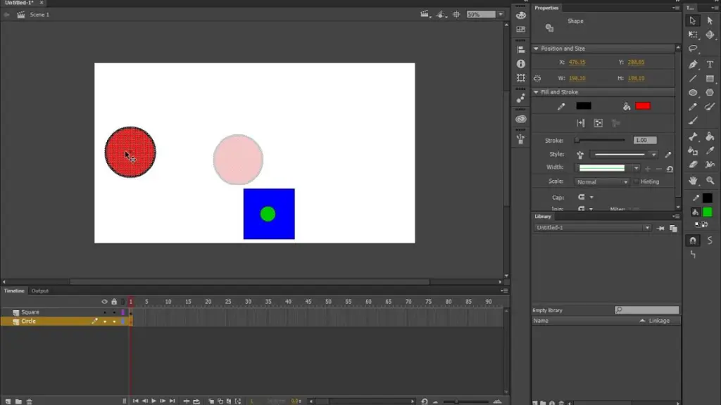 Membuat animasi di Adobe Animate CC 15