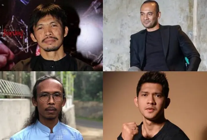 Kru Film Indonesia sedang bekerja