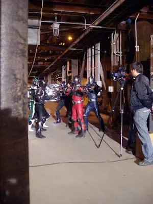 Behind the scene pembuatan film Kamen Rider W