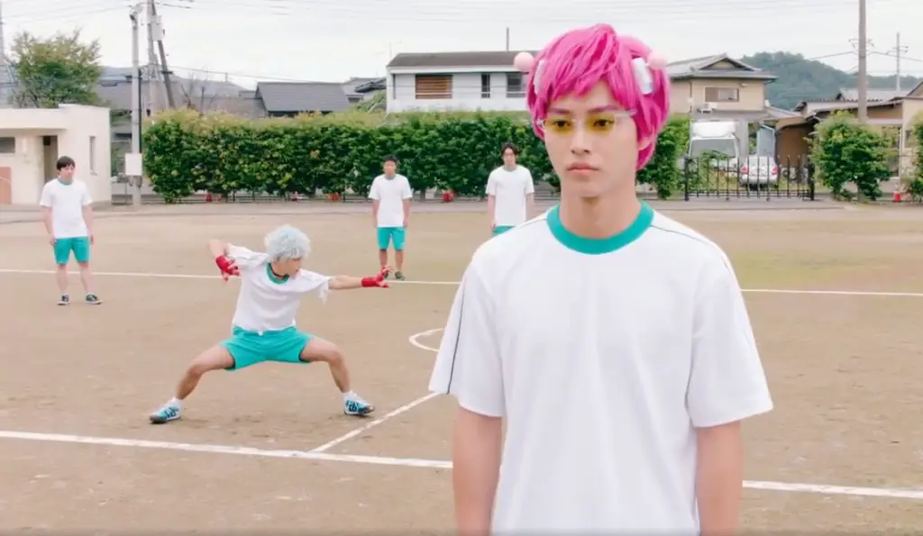 Foto-foto di balik layar pembuatan film live action Saiki Kusuo