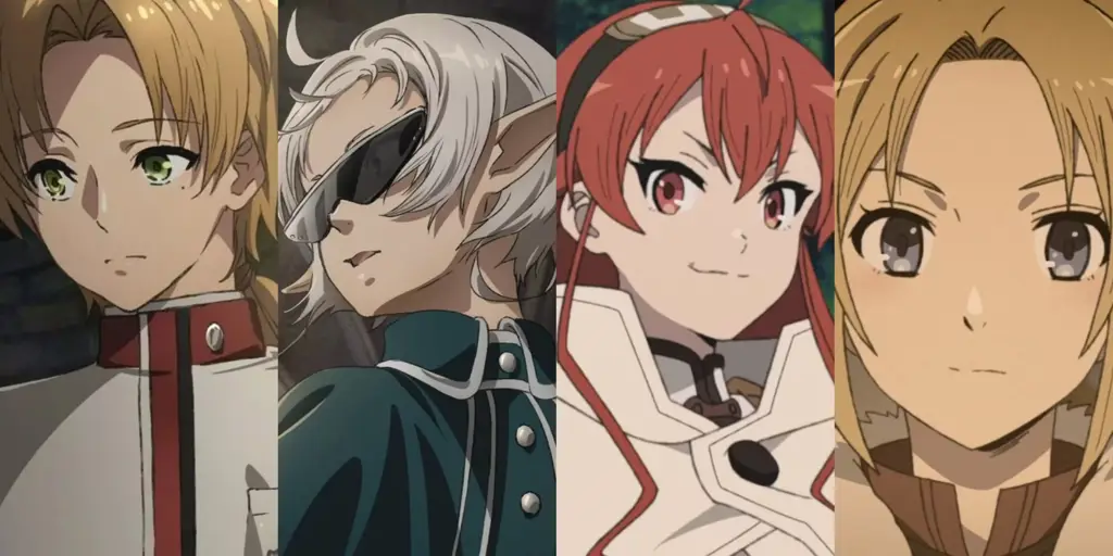 Protagonis dan Haremnya Gambar protagonis anime isekai dengan haremnya