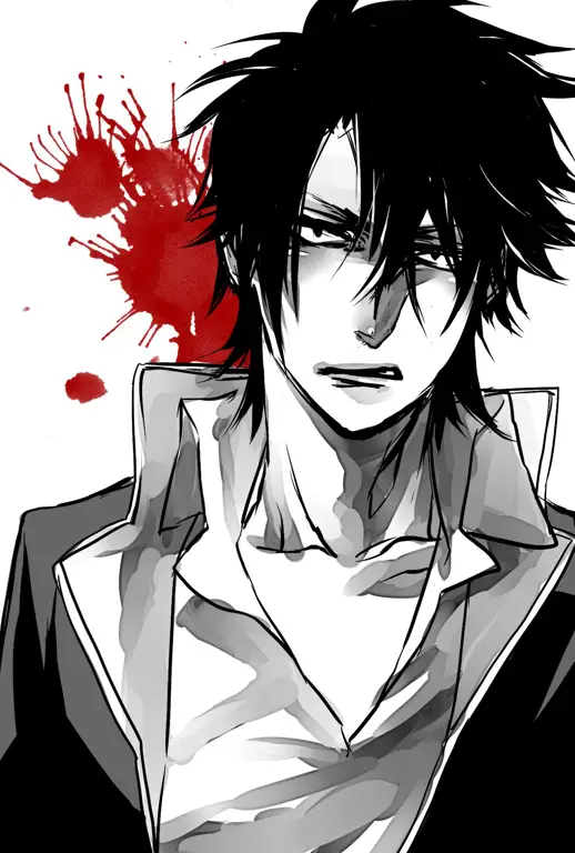 Gambar Oga Tatsumi dari anime Beelzebub