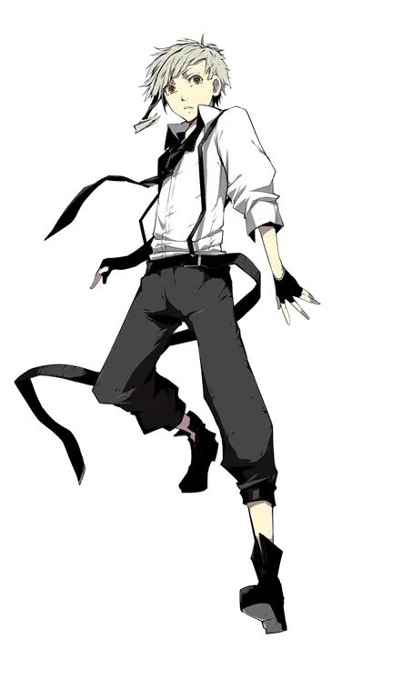 Gambar karakter Atsushi Nakajima dari Bungou Stray Dogs