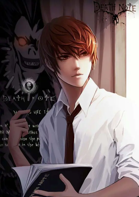 Gambar Light Yagami dari Death Note