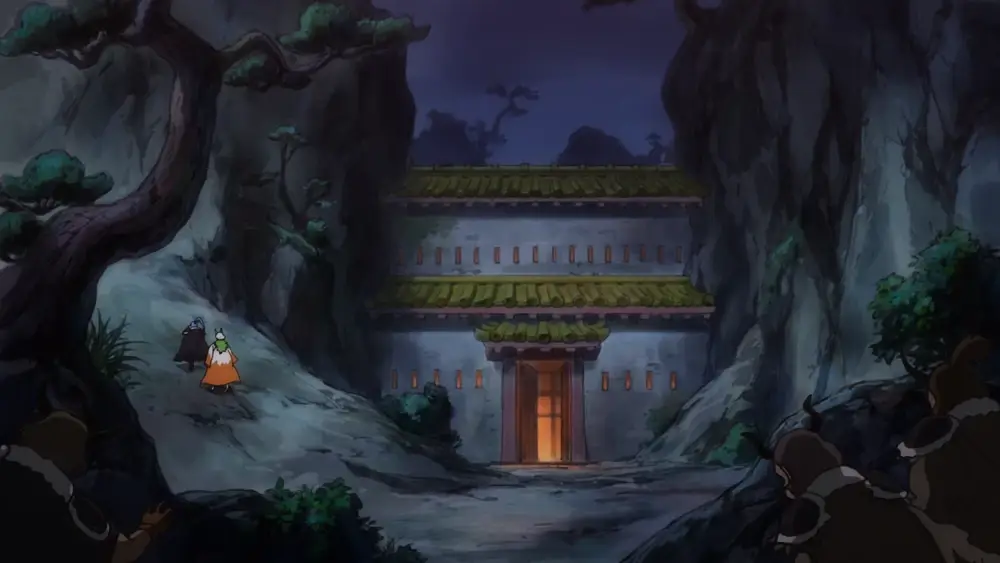 Gambar Pulau Onigashima dalam anime One Piece