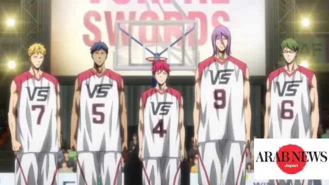 Gambar dari pertandingan final Kuroko's Basketball