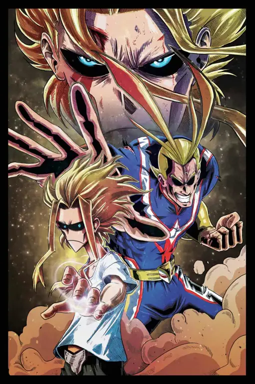 Gambar All Might melawan All For One yang epik