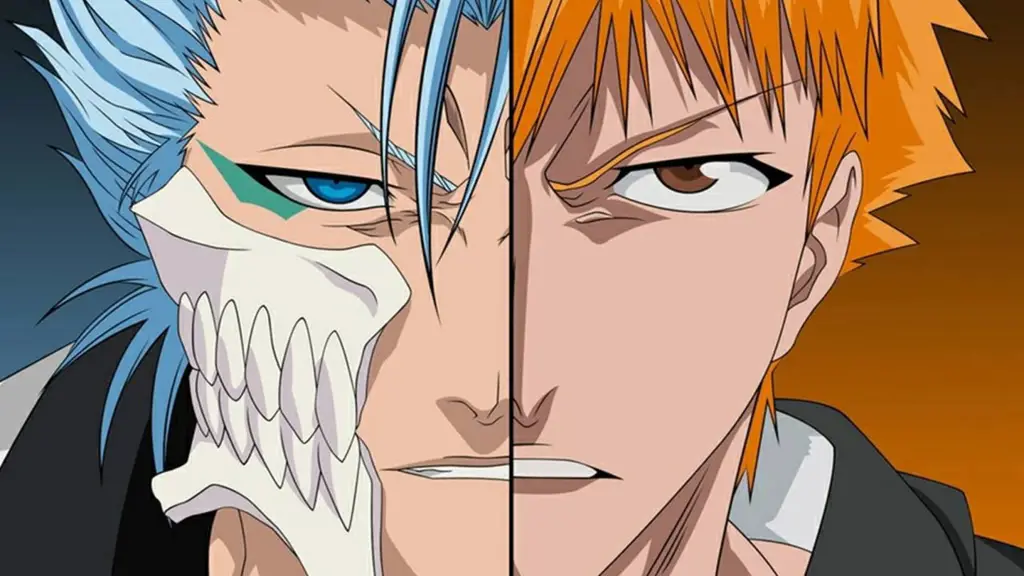 Ichigo Kurosaki dan Grimmjow Jaegerjaquez bertarung sengit