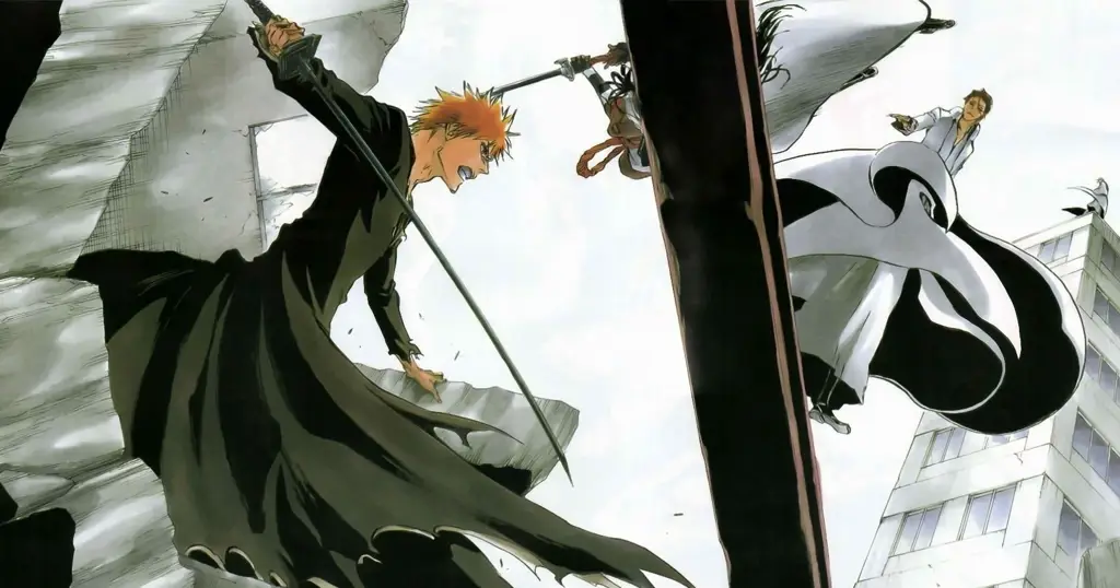 Adegan pertarungan seru di Bleach episode 169