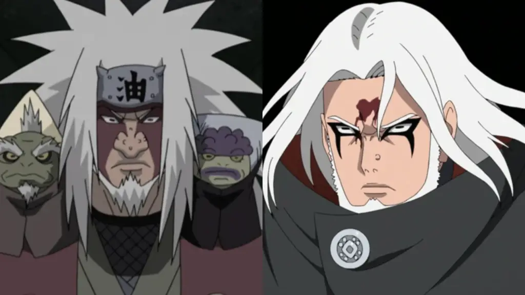 Adegan pertarungan epik antara Jiraiya dan Pain