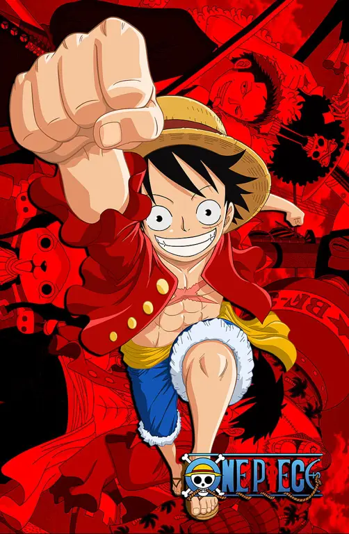 Luffy dan Arlong dalam pertarungan sengit