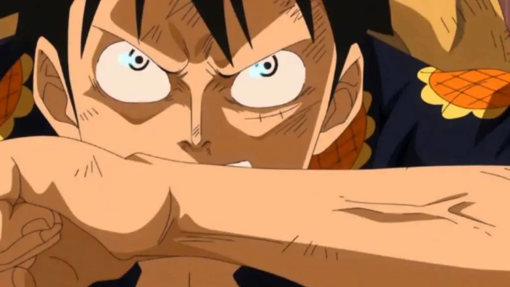 Luffy melawan Doflamingo dalam pertarungan sengit di One Piece chapter 725