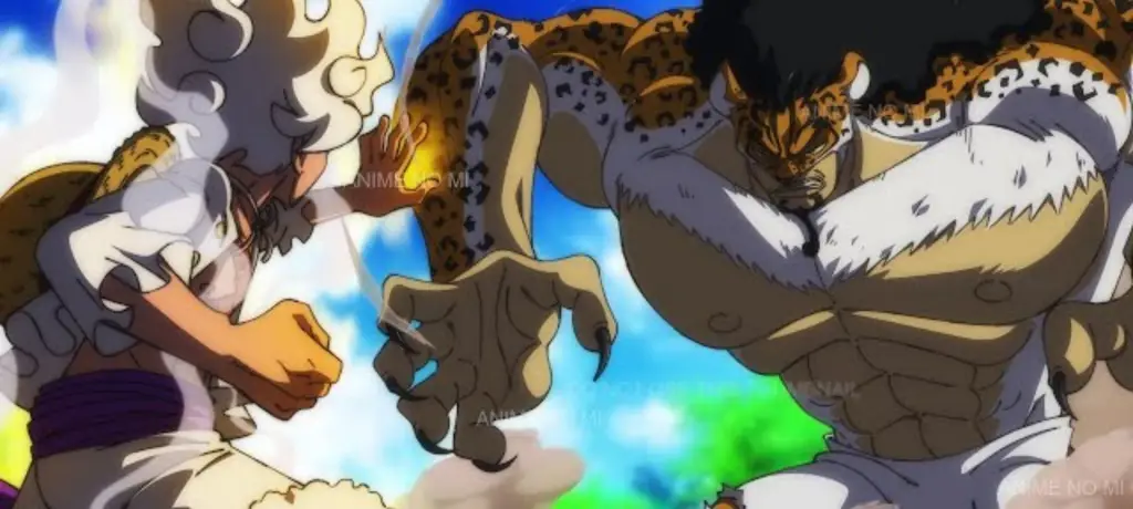 Luffy dan Lucci bertarung sengit dalam One Piece Episode 323