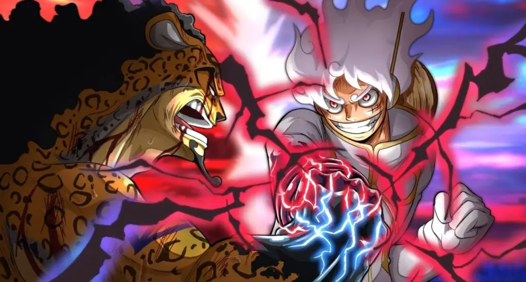 Luffy dan Lucci bertarung sengit di Enies Lobby