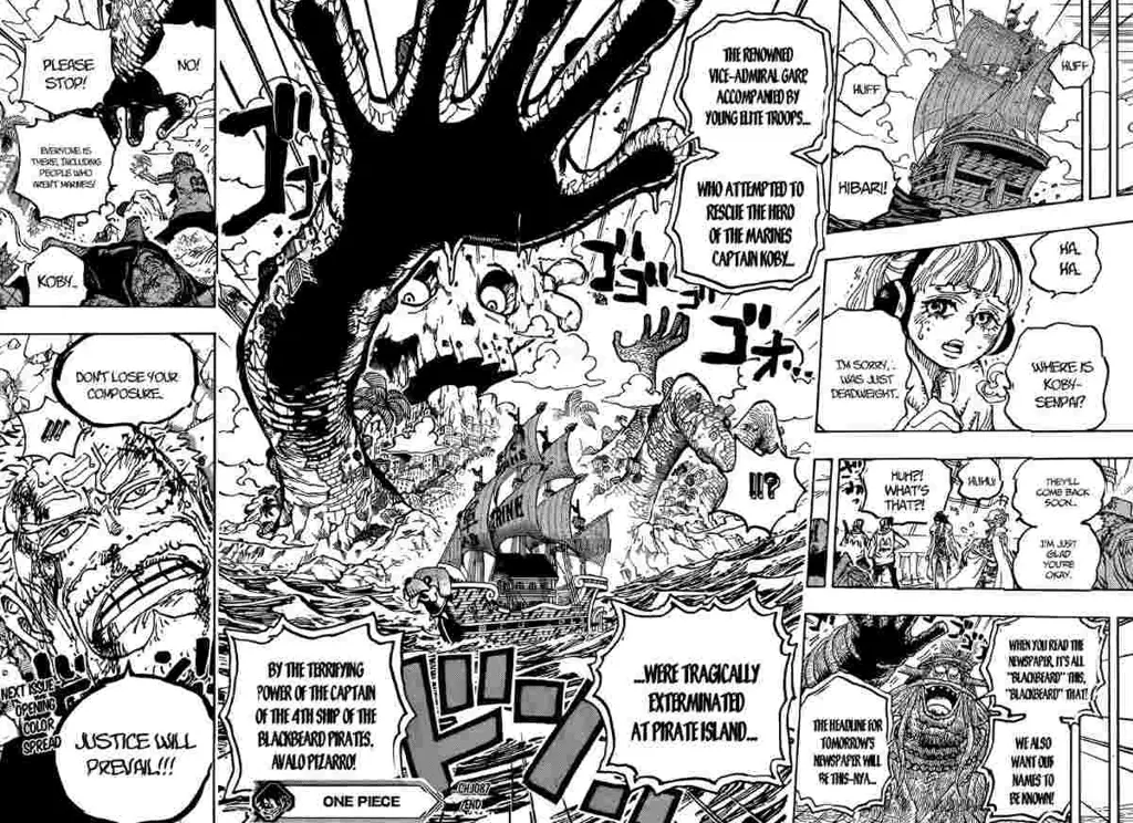 Luffy dan Kaido bertarung sengit dalam One Piece episode 1088