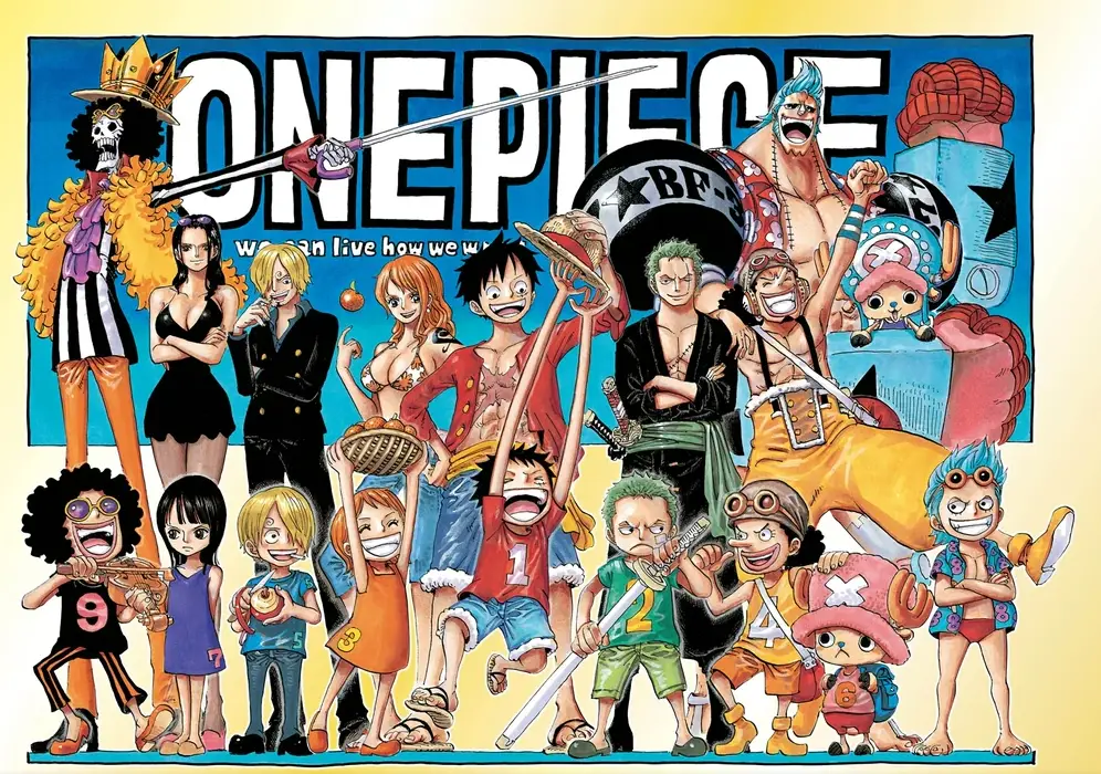 Luffy dan Kaido berhadapan dalam pertarungan sengit di chapter 1044 One Piece.