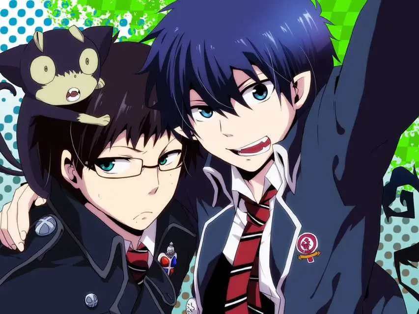 Gambar pertarungan terakhir di Ao no Exorcist