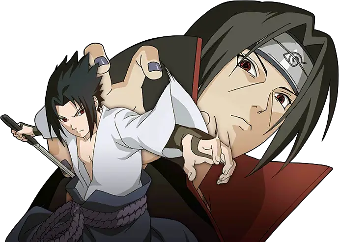Adegan pertarungan Itachi dan Sasuke di Naruto Shippuden