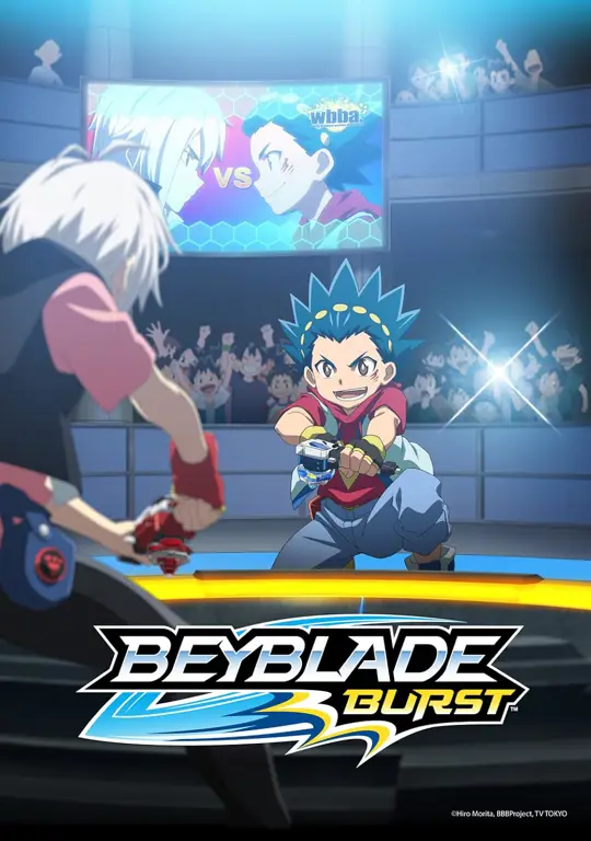 Adegan klimaks dalam Beyblade Burst Evolution episode 50