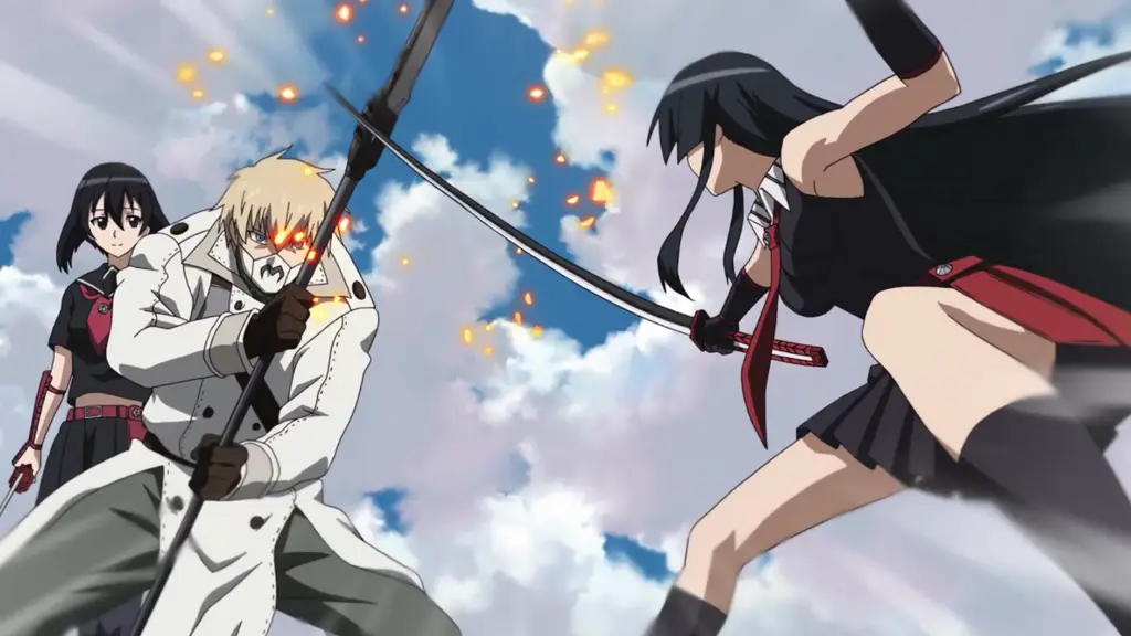 Adegan pertarungan seru di Akame Ga Kill episode 17