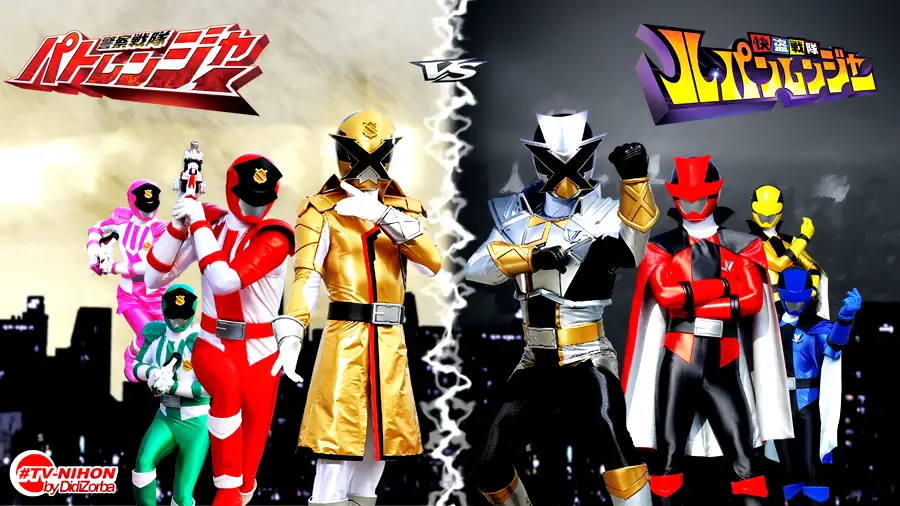 Adegan pertarungan seru antara Lupinranger dan Patranger di episode 51.