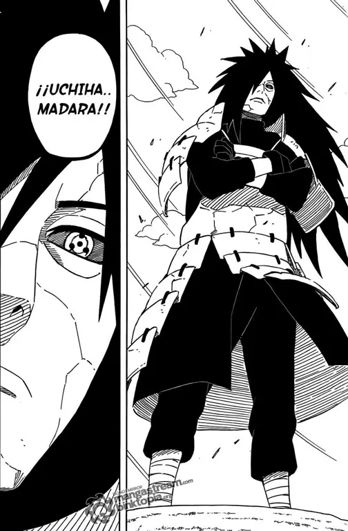 Adegan pertarungan epik Naruto vs Madara