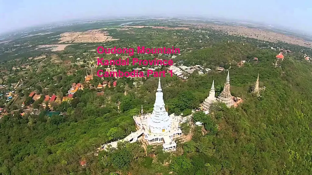 Pemandangan Gunung Tertinggi di Kamboja