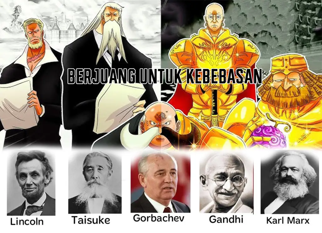 Gambar Gorosei yang menyimpan rahasia di One Piece