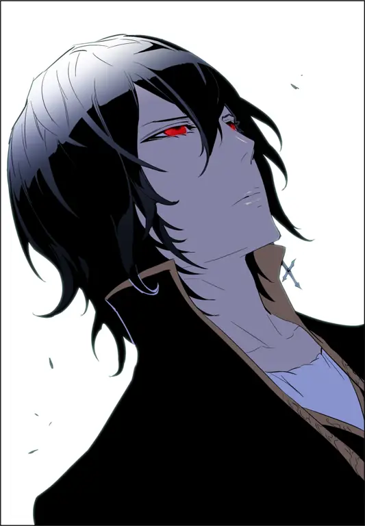 Gambar Raizel dari anime Noblesse