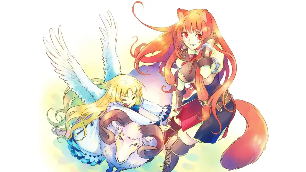 Gambar Raphtalia dan Filo dari Tate no Yuusha no Nariagari