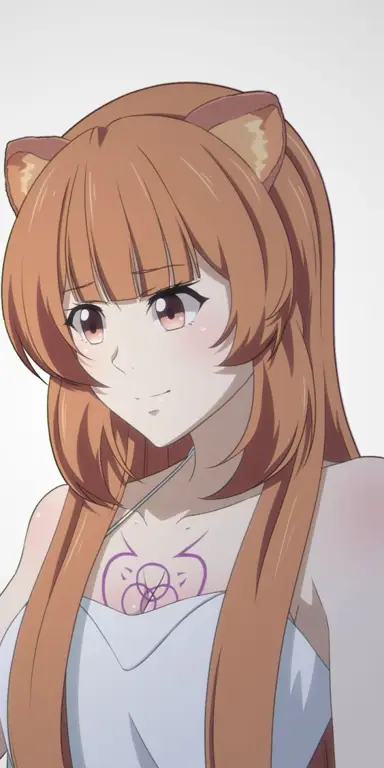 Gambar Raphtalia dan Filo dari manga Tate no Yuusha