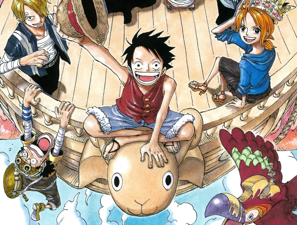 Gambar perayaan terkait One Piece