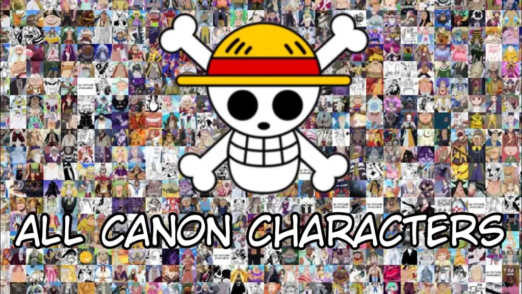 Gambar karakter One Piece merayakan sesuatu