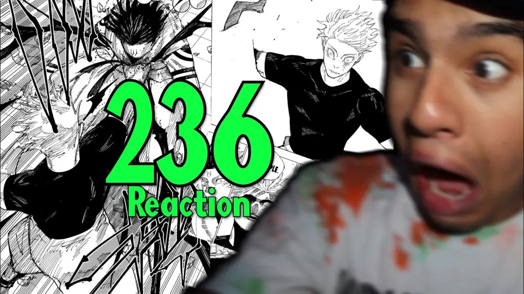 Ekspresi karakter Jujutsu Kaisen yang beragam menanggapi kejadian di chapter 211