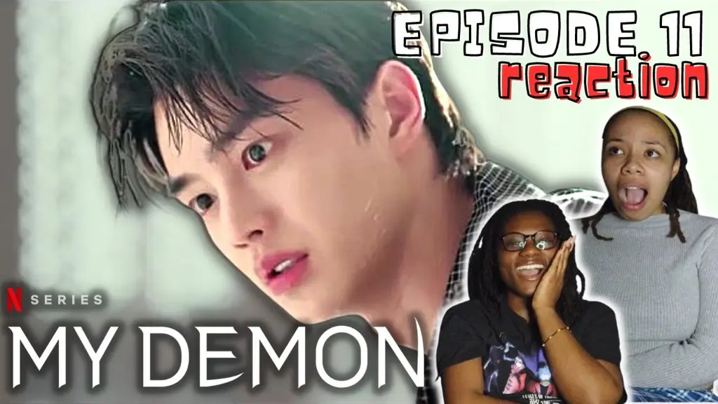 Gambar reaksi penggemar terhadap My Demon episode 9