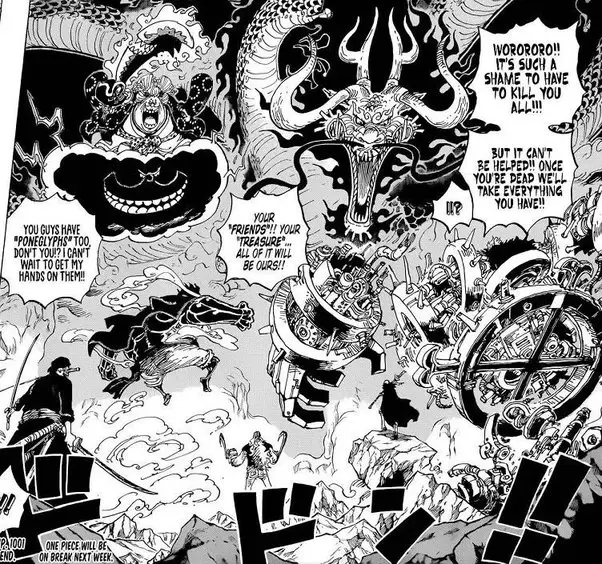 Reaksi para penggemar terhadap One Piece chapter 1049