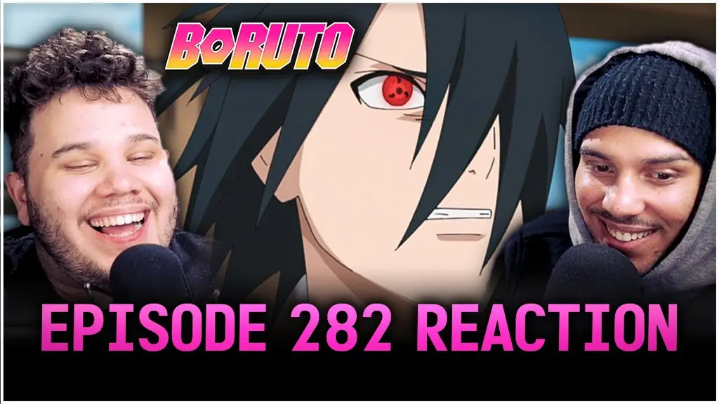 Gambar reaksi penonton terhadap Boruto episode 88