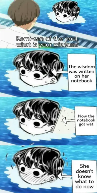 Reaksi Penonton Terhadap Komi San Season 2 Episode 5 Gambar reaksi penonton terhadap Komi San Season 2 Episode 5