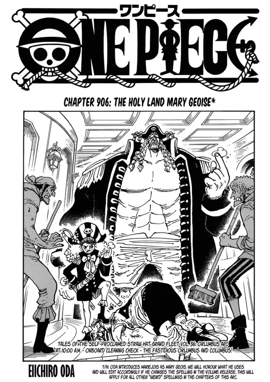 Ringkasan kejadian penting di One Piece Episode 906