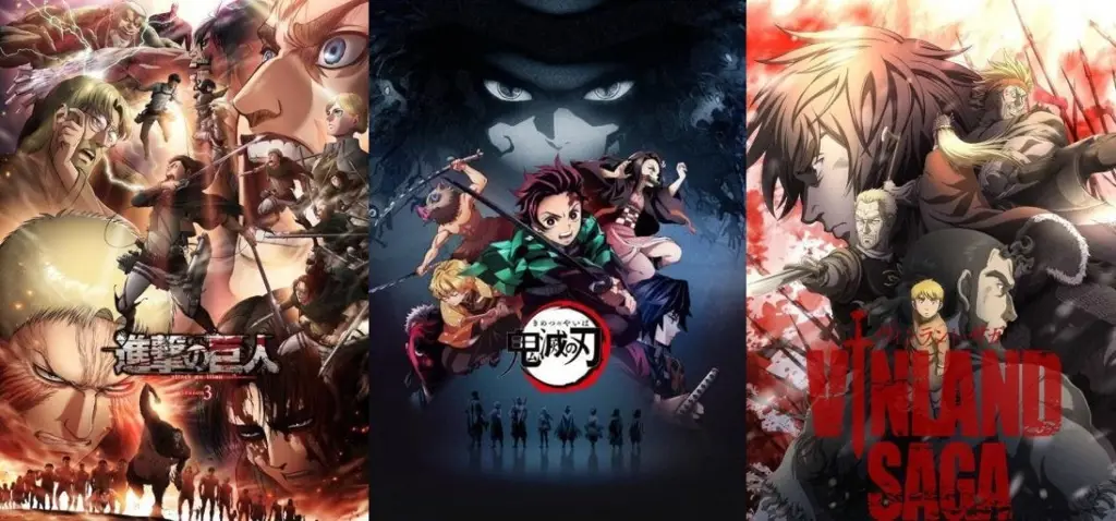 Anime action dengan rating tertinggi