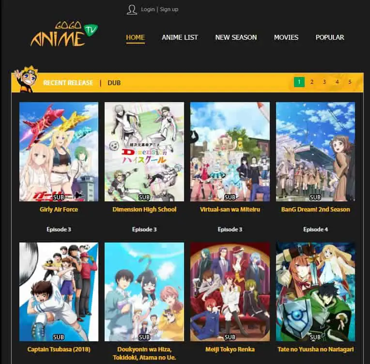 Gambar yang menampilkan rekomendasi anime yang aman dan legal