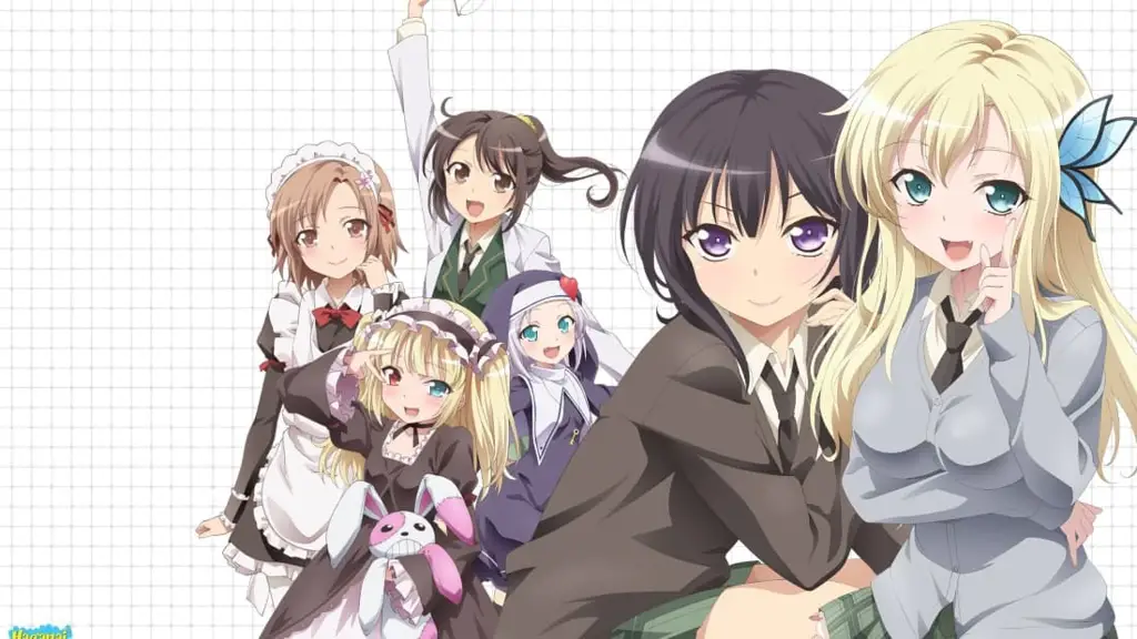 Gambar poster beberapa anime harem