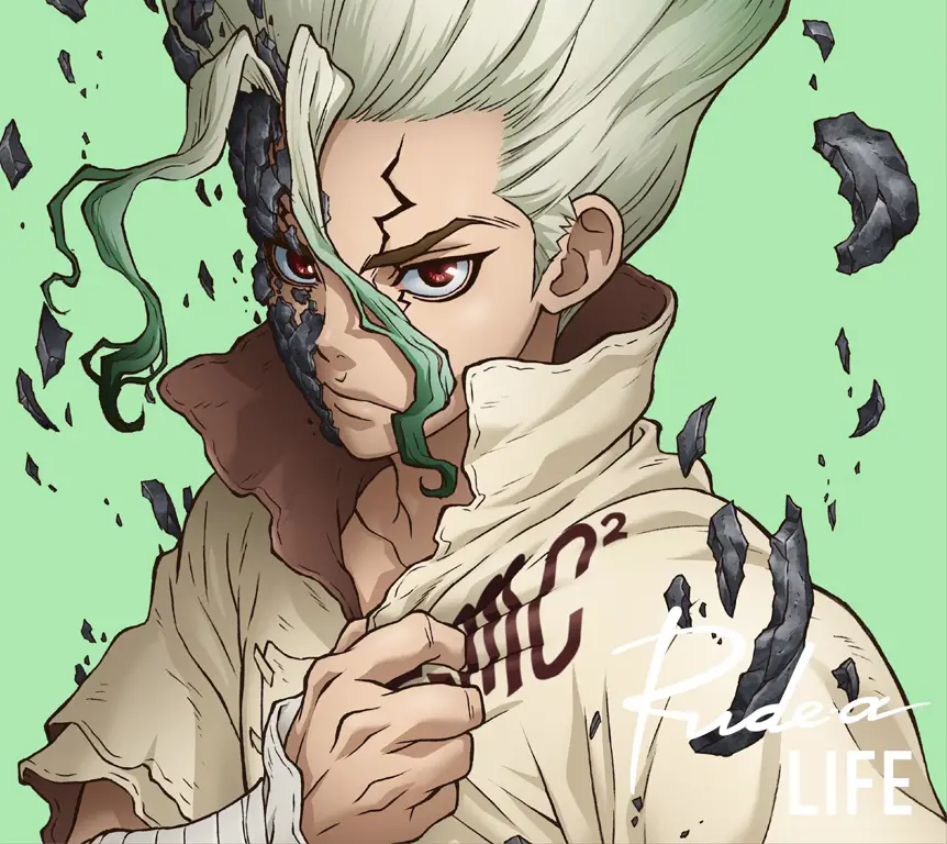 Gambar berbagai anime yang memiliki kesamaan dengan Dr. Stone