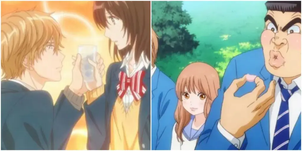 Gambar kolase berbagai anime shoujo populer