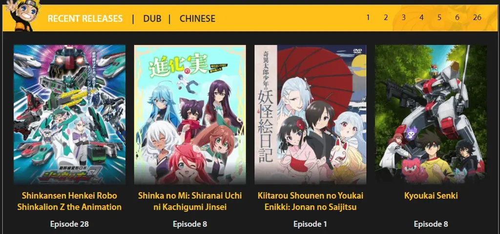 Rekomendasi anime terbaik untuk ditonton Anime terbaik untuk ditonton secara online