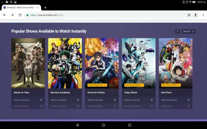 Aplikasi streaming anime gratis terbaik