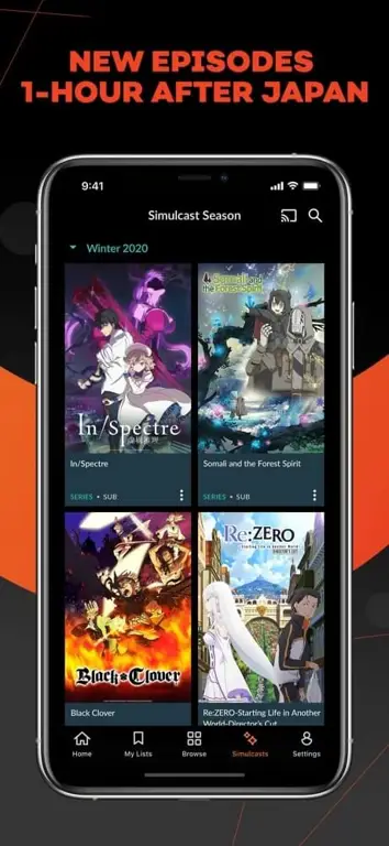 Aplikasi streaming anime terbaik