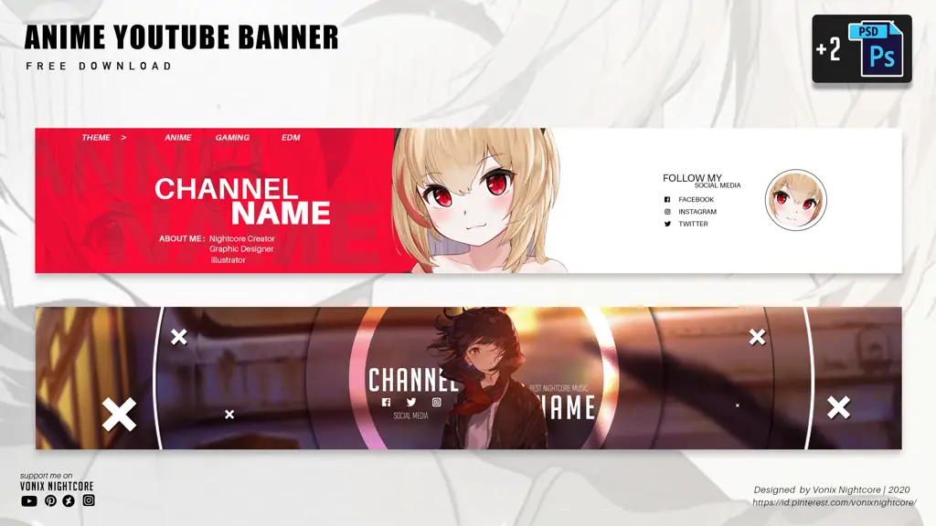 Banner Anime HD Terbaik untuk Website