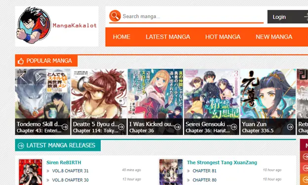 Website baca manga yang aman dan legal