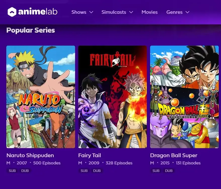 Situs web streaming anime yang aman